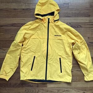 AMG port authority windbreaker jacket Yellow Size L